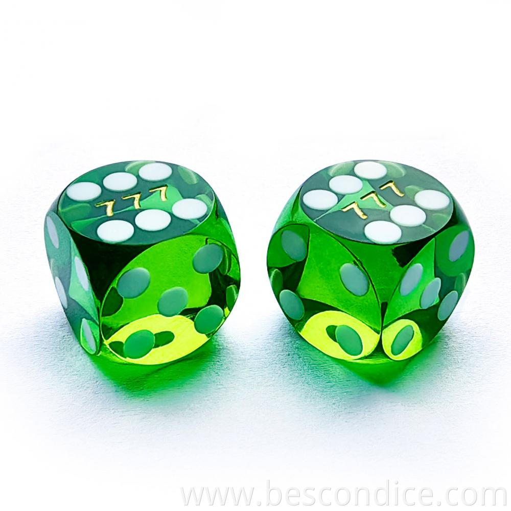 Casino Precision Dice 12 7mm 1